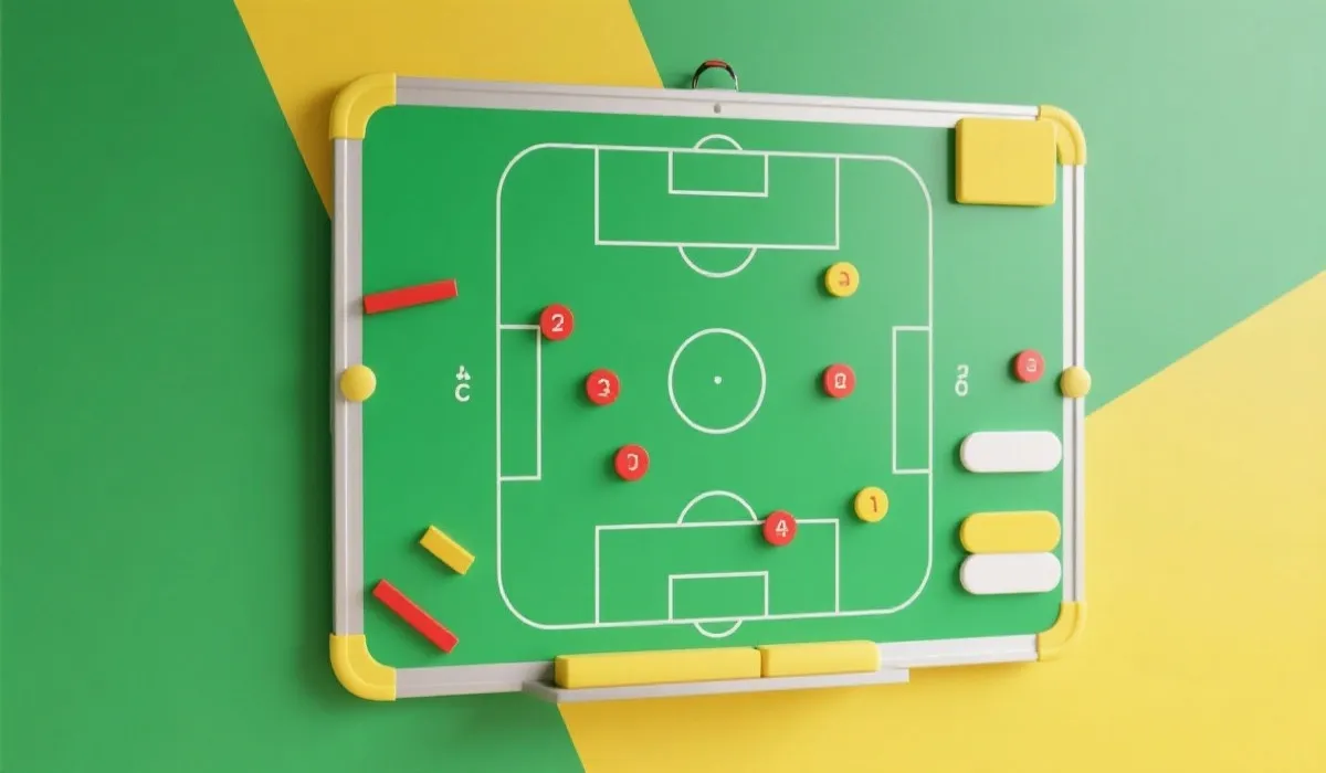 球队分析与比赛策略示意图